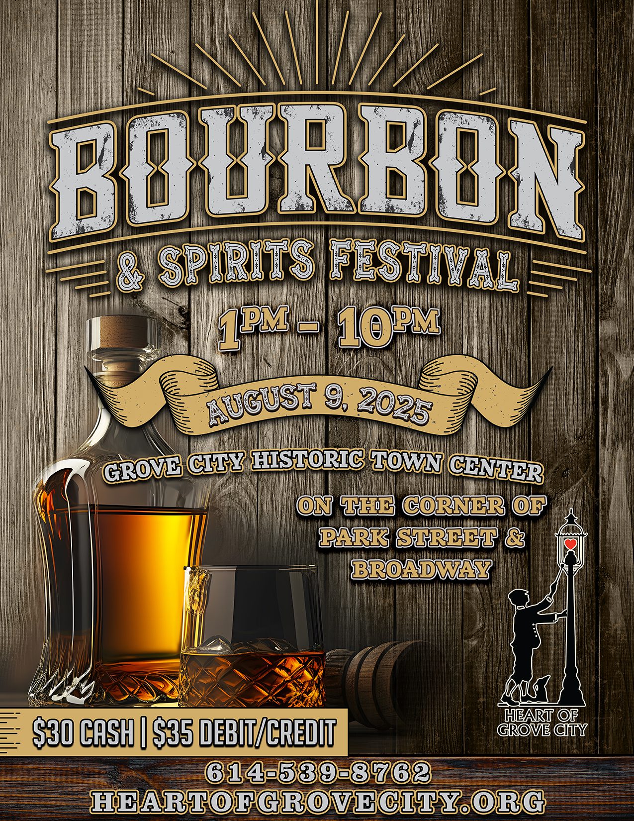 Bourbon & Spirits Festival Ad 2025
